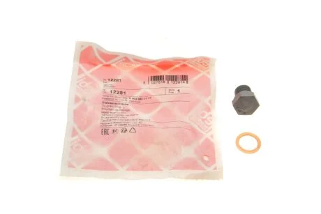 Болт слива оливы. VW Caddy/T4 -03 (M14x1.5) (opt-om) FEBI BILSTEIN 12281