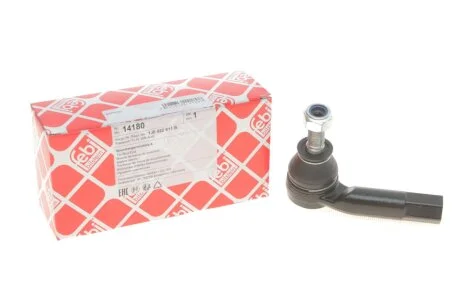 Наконечник тяги рул. AUDI 3 96-03 SEAT LEON 99-06 передн. лев. (пр-во Febi) FEBI BILSTEIN 14180