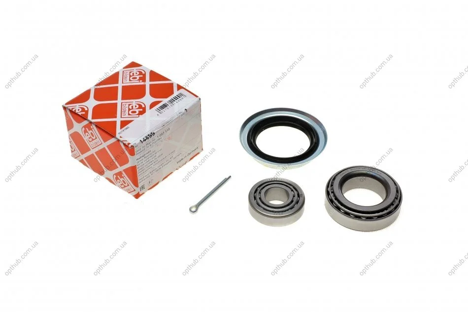 Подшипник ступицы (передней) Ford Transit 92-02 (35x62x18/19x45x15.5)(к-кт) UA63 FEBI BILSTEIN 14499 (фото 1)