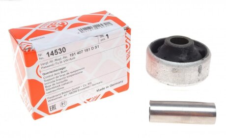 Сайлентблок важеля (переднього/ззаду) VW Golf 83-02 (з монтажною втулкою) UA63 FEBI BILSTEIN 14530