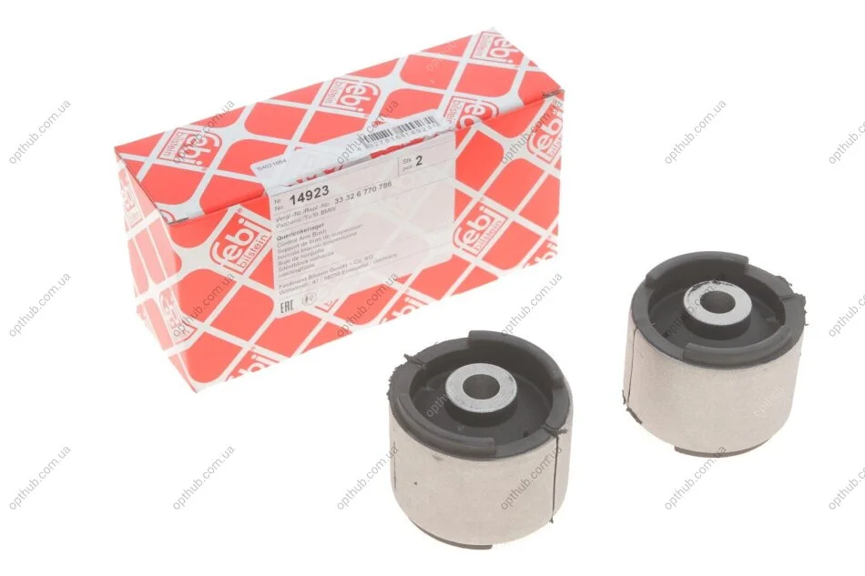 Подушка крепл. балки BMW E36/E46 (90-00, 00-) (пр-во Febi) FEBI BILSTEIN 14923 (фото 1)