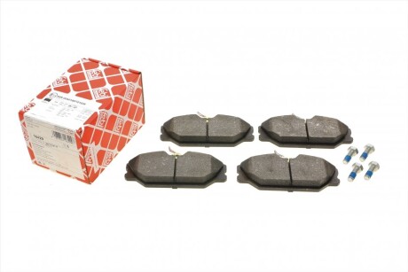 Колодки гальмівні (передні) Renault Clio II 00-/Megane I 96-03 (129.1x55.5x17.8) UA63 FEBI BILSTEIN 16429