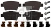 Комплект гальмівних колодок задн, ABARTH GRANDE PUNTO FIAT GRANDE PUNTO OPEL COMBO, COMBO TOUR, CORSA C, CORSA D 1.0-1.9D 07.04- FEBI BILSTEIN 16880 (фото 1)