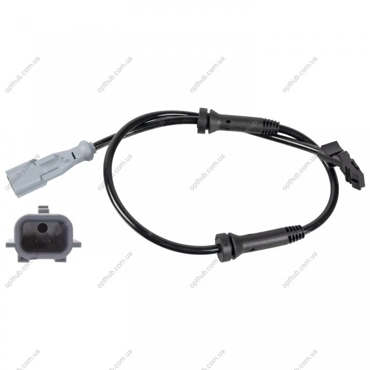 Датчик ABS задн лів MERCEDES CITAN MIXTO (DOUBLE CABIN), CITAN (MPV), CITAN/MINIVAN (W415) RENAULT KANGOO BE BOP, KANGOO EXPRESS, KANGOO II 1.2-Electric 02.08- FEBI BILSTEIN 171104 (фото 1)