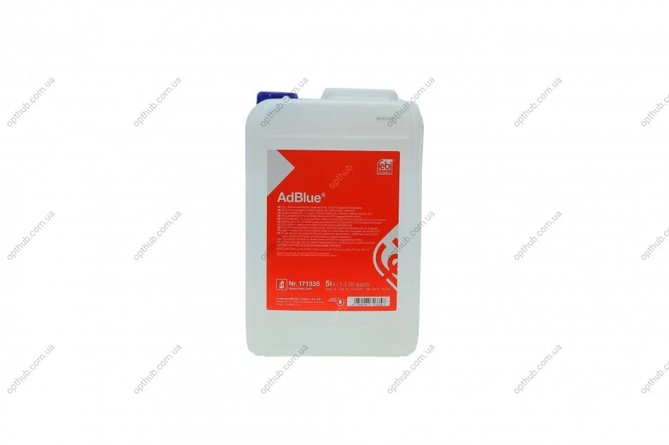 Жидкость AdBlue (мочевина) FEBI 5 л C.I.U FEBI BILSTEIN 171335 (фото 1)