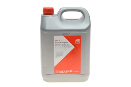 Рідина гальмівна DOT4 LV (4L) UA63 FEBI BILSTEIN 171875