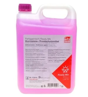 Антифриз FEBI фіолетовий Ready Mix -35C G12++ (Каністра 5л) FEBI BILSTEIN 172019