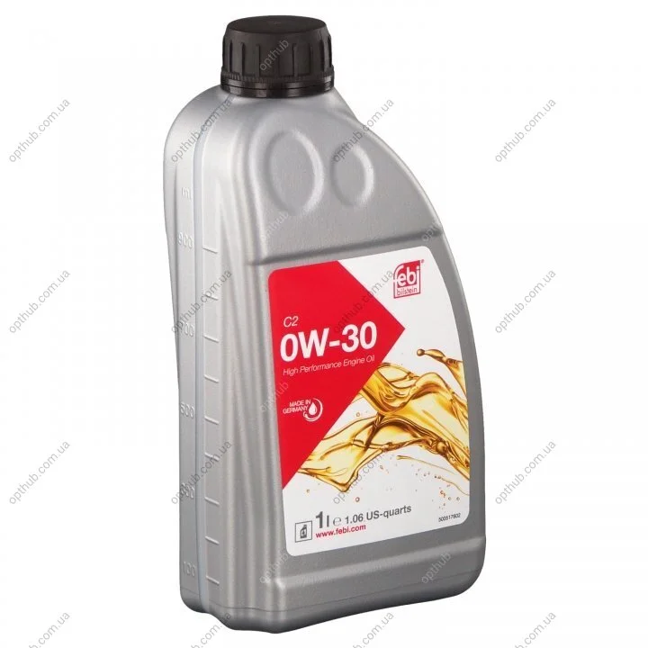 Олива 0W30 C2 SAE (4L) (ACEA C2/MS-13340/MS-90047/9.55535-DS1) UA63 FEBI BILSTEIN 172188 (фото 1)