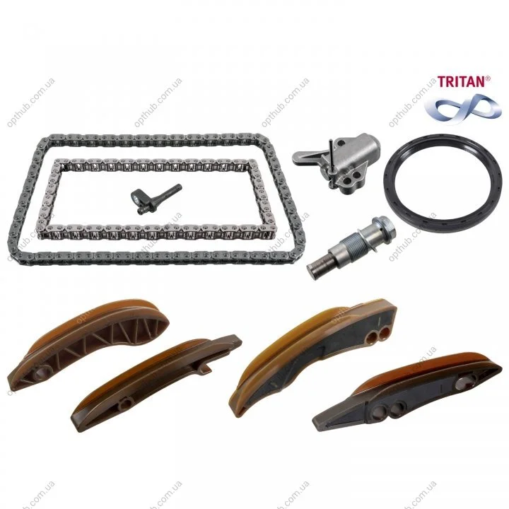Комплект ланцюга ГРМ BMW 3 (F34)/X1 (F48)/X4 (F98) 1.5D/1.6D/2.0D 12- (B37) UA63 FEBI BILSTEIN 174035 (фото 1)
