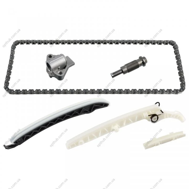 Комплект ланцюга ГРМ MB A-class (W176)/B-class (W246) 1.6/2.0i 08-15 (M270) UA63 FEBI BILSTEIN 174895 (фото 1)