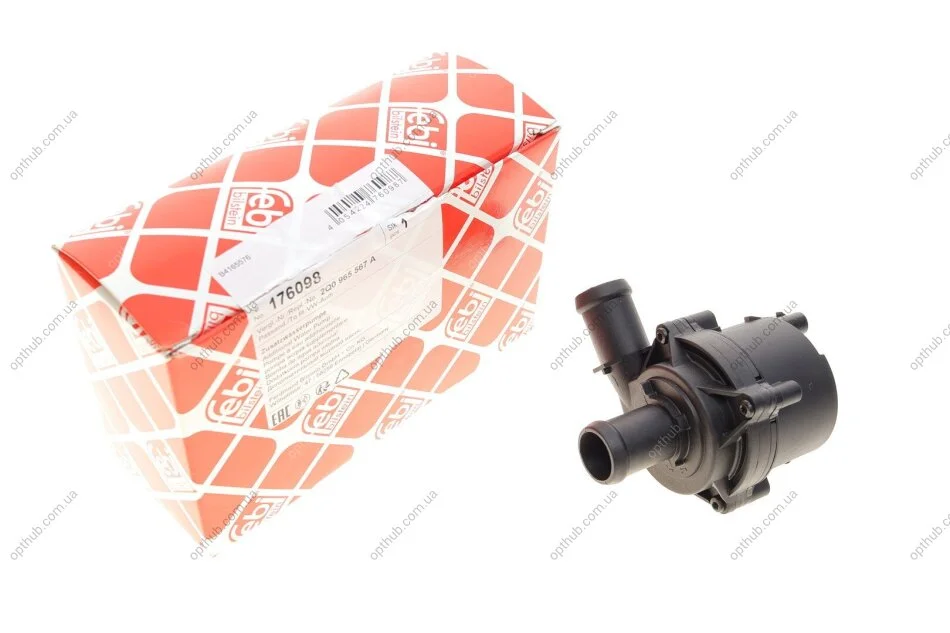 Насос системи охолодження (додатковий) Audi A3 1.4 TSI/VW Caddy III 2.0 TDI 12- UA63 FEBI BILSTEIN 176098 (фото 1)
