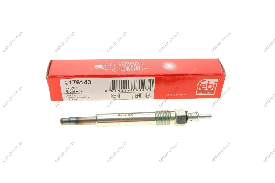 Свічка розжарювання MB C-class (W202)/E-class (W124) 2.0-3.0TD 93-01 (11.5V) (opt-om) FEBI BILSTEIN 176143 (фото 1)