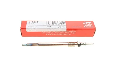 Свічка розжарювання Opel Astra/Vectra B/Zafira 2.0 DI/DTI 96-05 UA63 FEBI BILSTEIN 176151