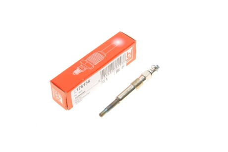 Свічка розжарювання Renault/Volvo 1.9-2.2 DI/DT/DTI/SDI 11V (M10x1/4s) UA63 FEBI BILSTEIN 176158