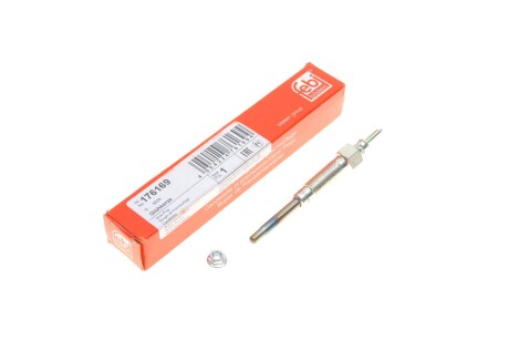 Свічка розжарювання Toyota Hiace/Hilux/Land Cruiser 2.4TD 90- (11V) UA63 FEBI BILSTEIN 176169