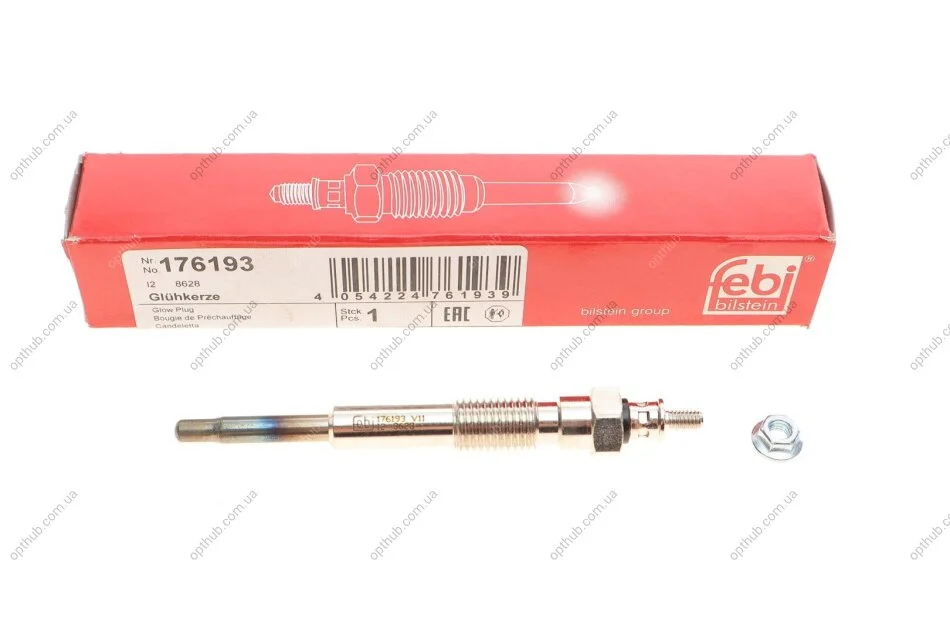 Свічка розжарювання Toyota Corolla 1.8/2.0 D 87-97 (opt-om) FEBI BILSTEIN 176193 (фото 1)