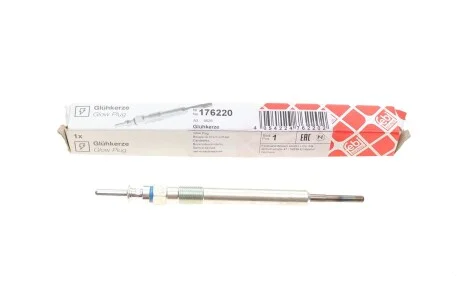 Свічка розжарювання BMW 1.6D/2.0D/3.0D 03- (7V) (10x1) B37/B47/B57/M57/N47/N57 UA63 FEBI BILSTEIN 176220