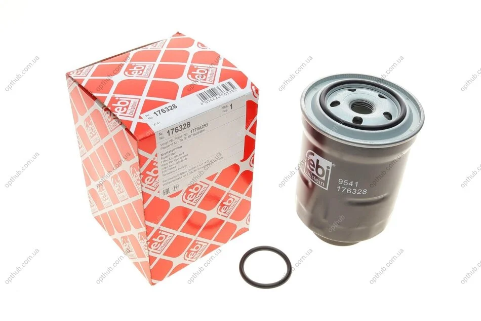 Фільтр паливний MITSUBISHI ASX, LANCER 1.8-2.2 DI-D 10- (вир-во FEBI) C.I.U FEBI BILSTEIN 176328 (фото 1)