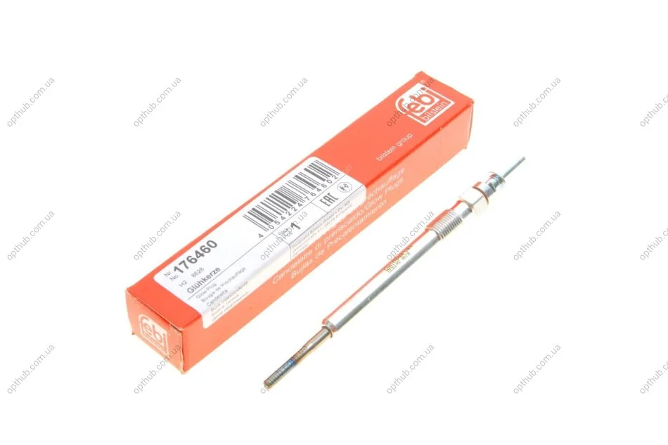 Свічка розжарювання BMW X1 (F48) 14- B37 C15 UA63 FEBI BILSTEIN 176460 (фото 1)