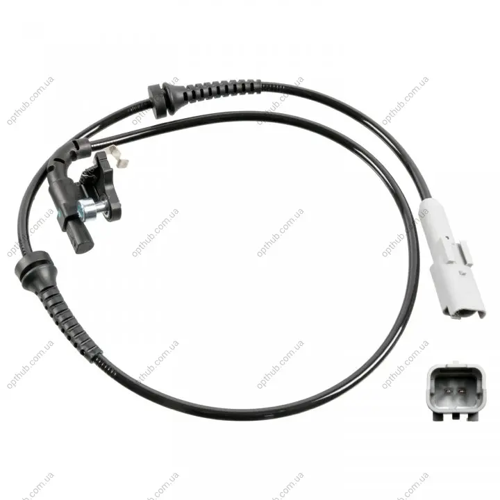 Датчик ABS задн лів/прав DS DS 4 CITROEN C4, C4 I, C4 II, DS4 PEUGEOT 307, 308, 308 I 1.2-2.0D 08.00- FEBI BILSTEIN 176635 (фото 1)