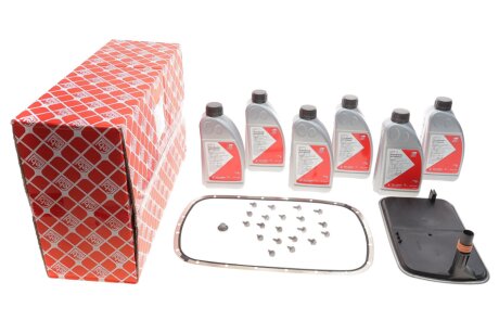 Комплект для заміни оливи АКПП BMW 3 (E46)/5 (E39)/X3 (E83) 2.5-3.0d (с прокладкой) (5 ст) (opt-om) FEBI BILSTEIN 176873