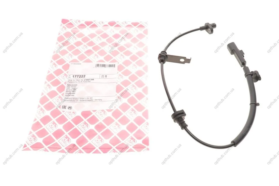 Датчик ABS (задній) Ford Galaxy/Mondeo 15- (opt-om) FEBI BILSTEIN 177222 (фото 1)