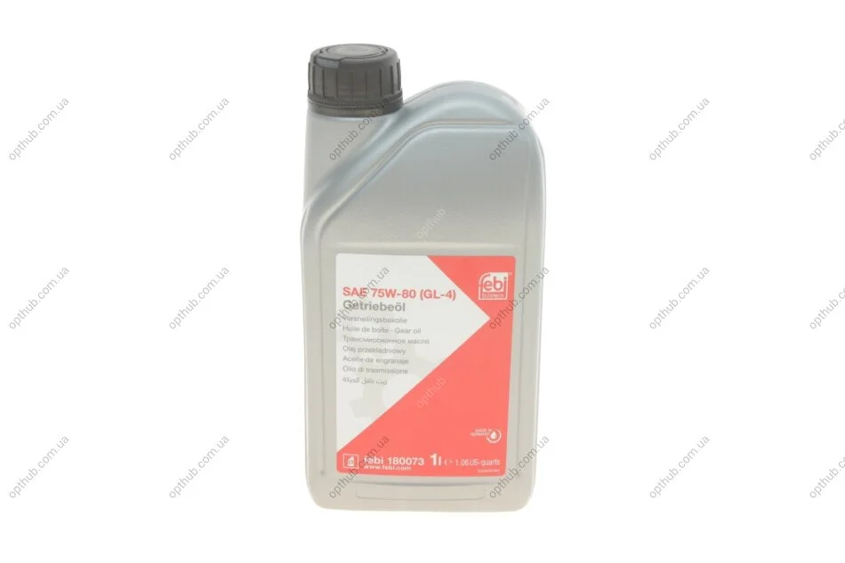 Масло трансмиссионное 75W-80 (GL-4) 1L FEBI BILSTEIN 180073 (фото 1)