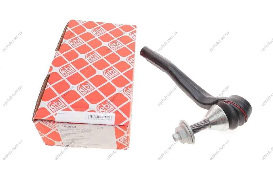 Наконечник тяги рульової (R) MB C-class (W205)/E-class (W213) 13- UA63 FEBI BILSTEIN 180559 (фото 1)