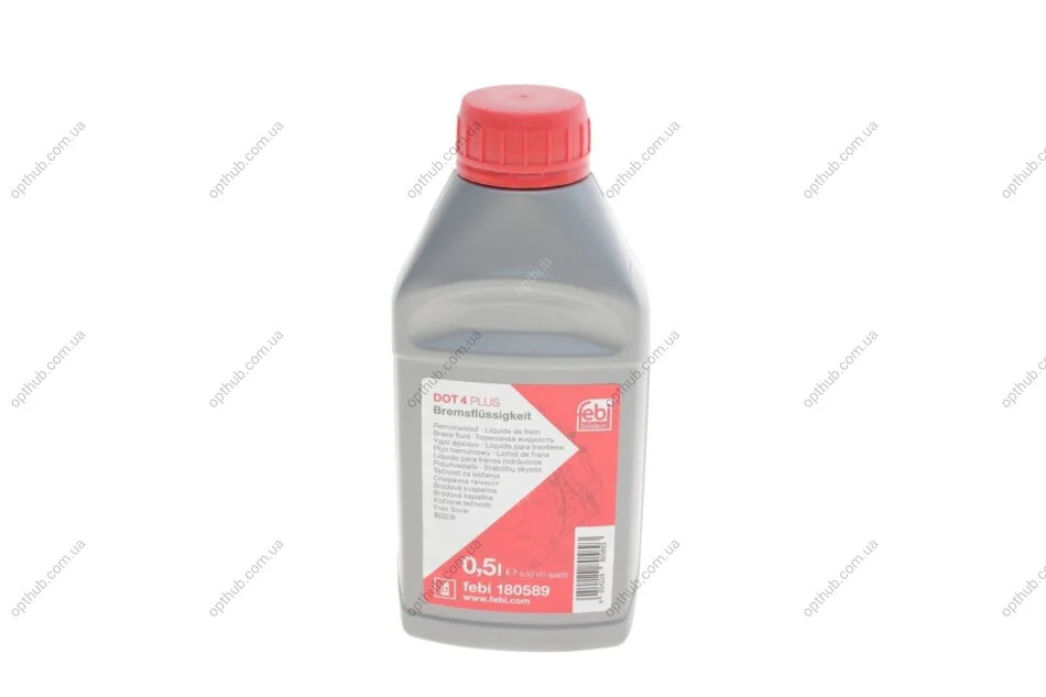 Ридина гальмивна DOT4 Plus (0.5L) (opt-om) FEBI BILSTEIN 180589 (фото 1)
