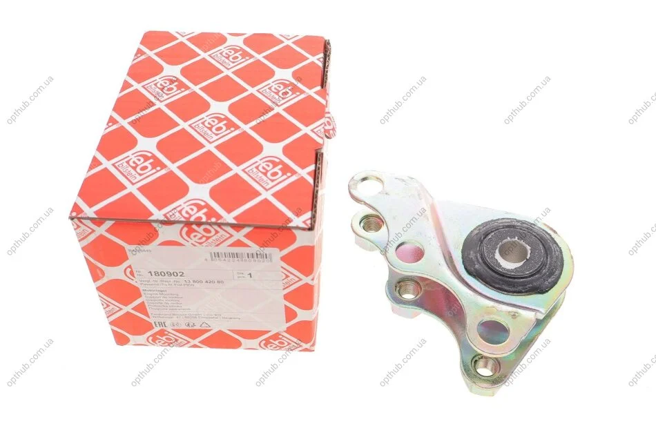 Подушка двигуна (задня) Citroen Jumper/Fiat Ducato/Peugeot Boxer 2.2 HDi 06- (opt-om) FEBI BILSTEIN 180902 (фото 1)