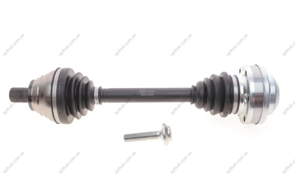 Вал приводний AUDI A3, Q3, SKODA OCTAVIA II, OCTAVIA III, SUPERB II, VW CADDY III (вироб-во FEBI) FEBI BILSTEIN 181276 (фото 1)