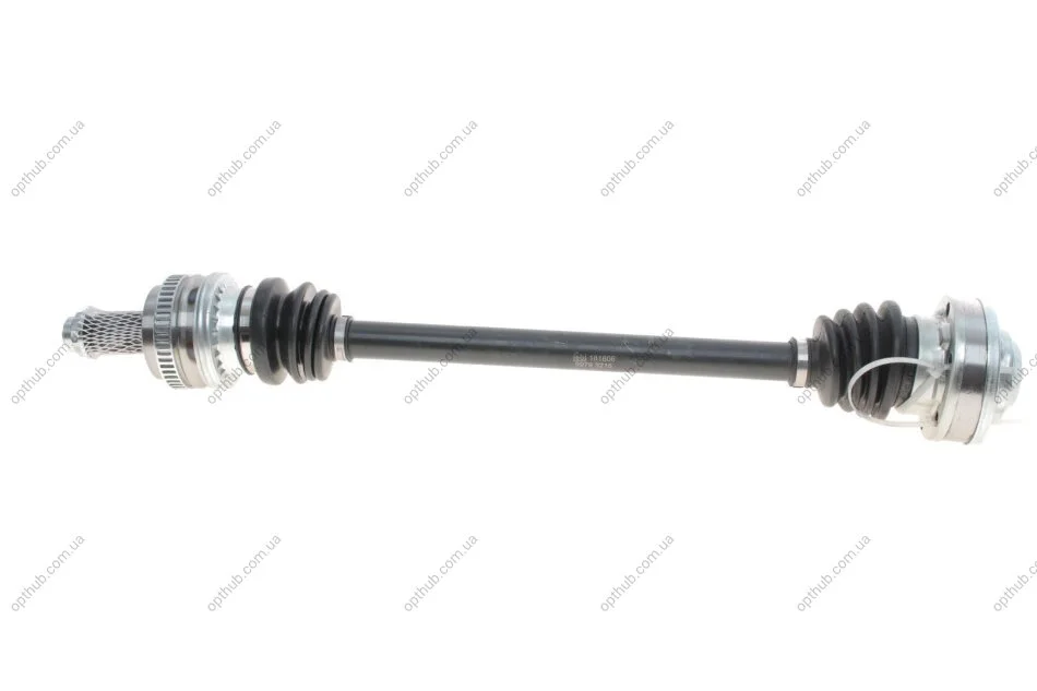 Піввісь (задня) (R) BMW 1 (E81/E82/E87/E88)/3 (E90-E92) 04-13 (27z/665mm) (opt-om) FEBI BILSTEIN 181806 (фото 1)