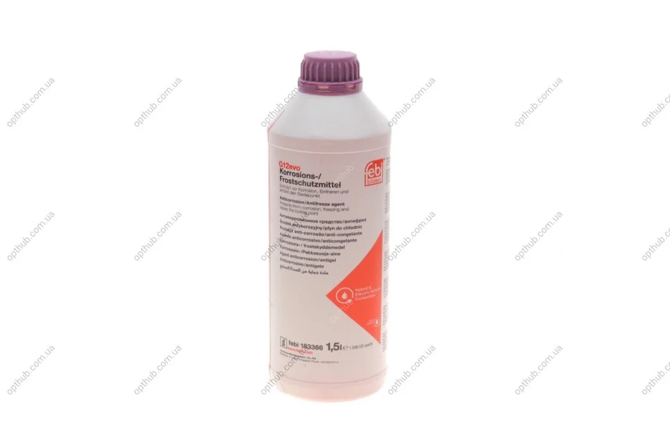 Антифриз (фіолетовий) G12 Evo (1.5L) (opt-om) FEBI BILSTEIN 183366 (фото 1)