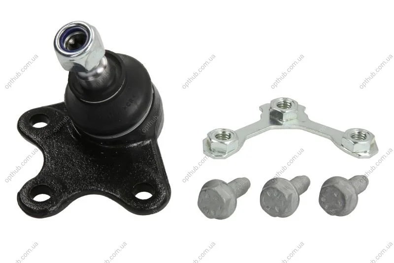 Опора кульова (передня/знизу/R) Skoda Fabia/VW Polo 1.2/1.9TDI 99-10 UA63 FEBI BILSTEIN 19412 (фото 1)