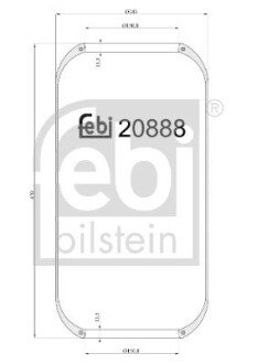 Пневморессорные подвески. FEBI BILSTEIN 20888