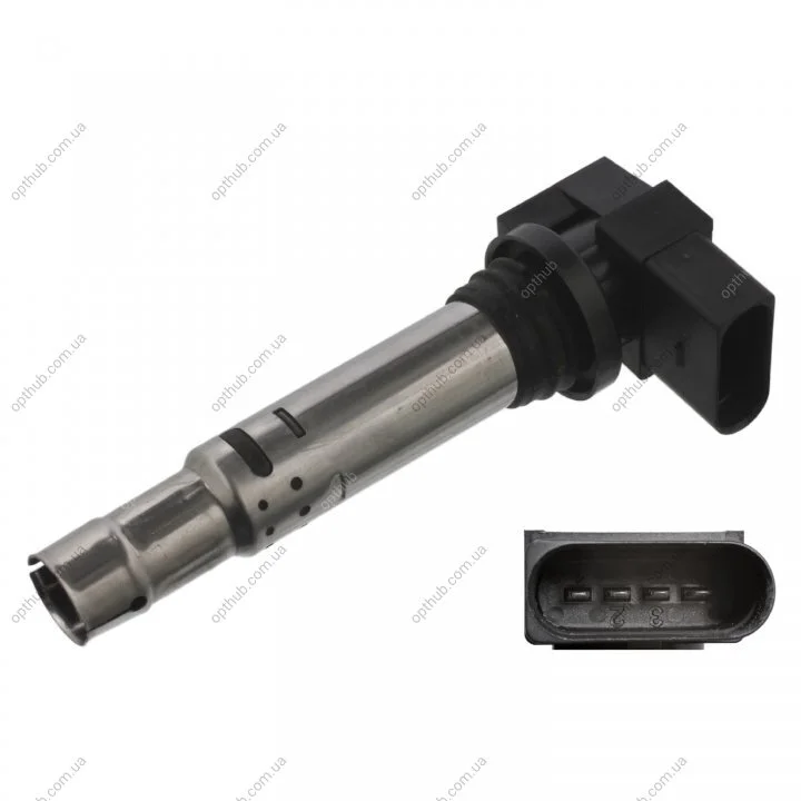 Котушка запалювання VW, SKODA, SEAT, AUDI (вир-во FEBI) FEBI BILSTEIN 22038 (фото 1)