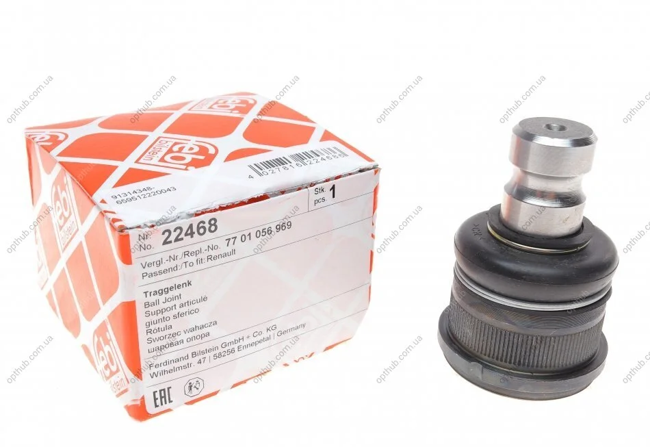 Опора кульова OPEL (Вир-во Febi) FEBI BILSTEIN 22468 (фото 1)