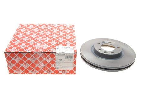 Диск гальмівний (передній) Peugeot 407 04-10 (283x26) UA63 FEBI BILSTEIN 22921