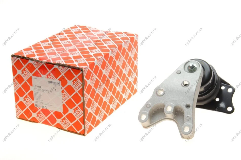 Подушка двигателя (R) Skoda Fabia/ Rapid/ Roomster/VW Polo 1.2 06- UA63 FEBI BILSTEIN 23878 (фото 1)