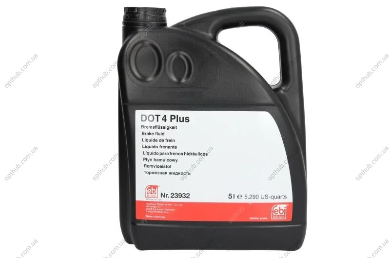 Жидкость торм. FEBI DOT4 Plus (Канистра 5л) FEBI BILSTEIN 23932 (фото 1)