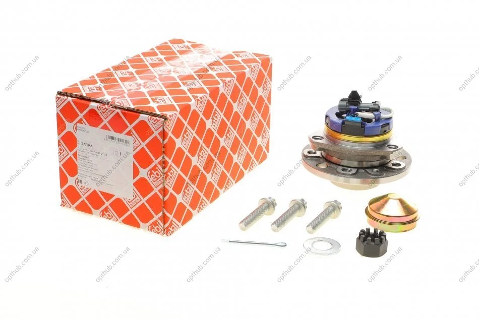 Підшипник маточини (передньої) Opel Astra G 98-09 (+ABS) UA63 FEBI BILSTEIN 24164 (фото 1)
