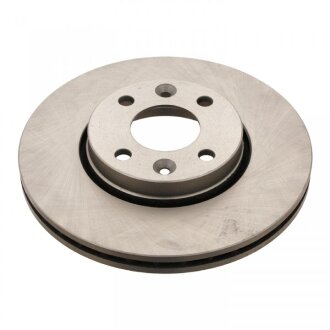 Диск гальмівний DACIA LOGAN, NISSAN, RENAULT, передн., вент. (FEBI) FEBI BILSTEIN 24165