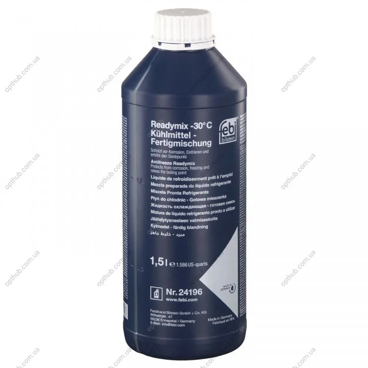 Антифриз (синий) G11 (1,5 л) (MB325.0/325.2) (-30°C)) UA63 FEBI BILSTEIN 24196 (фото 1)