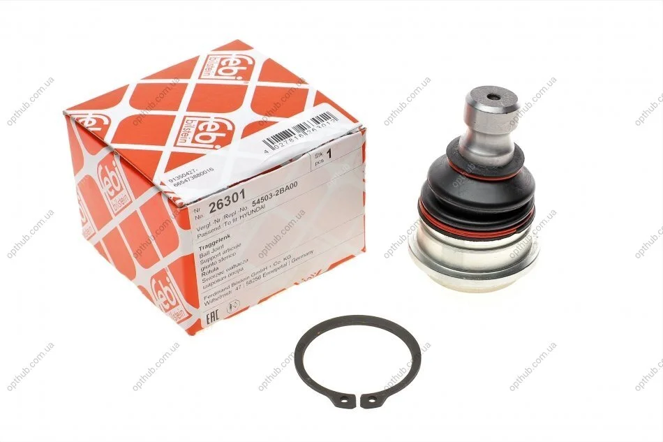 Опора шаровая HYUNDAI (пр-во Febi) FEBI BILSTEIN 26301 (фото 1)