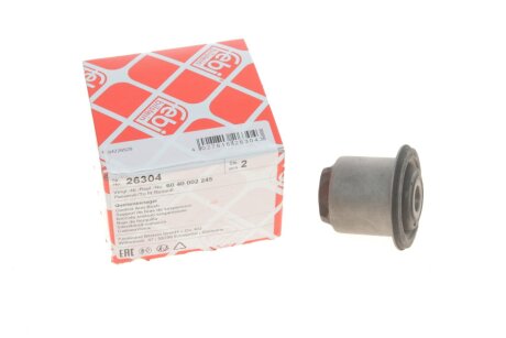 Сайлентблок важеля (переднього) Renault Logan/Sandero 04- UA63 FEBI BILSTEIN 26304