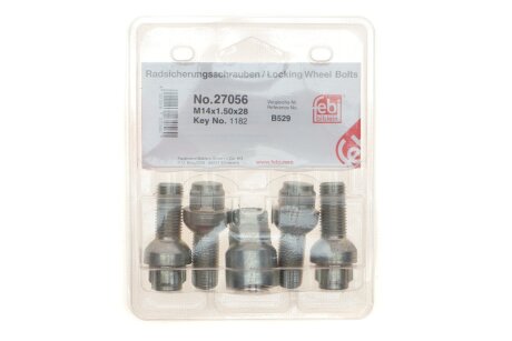 Болти колеса із замком (FEBI) C.I.U FEBI BILSTEIN 27056