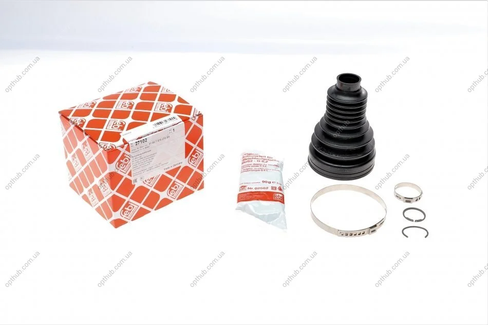 Пильовик ШРУС внутр. BMW 3 (вир-во Febi) FEBI BILSTEIN 27102 (фото 1)