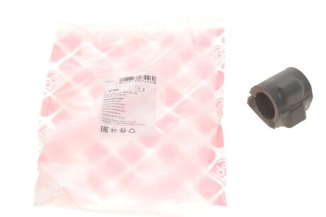 Втулка стабілізатора (переднього/внутрішнього) Renault Logan/Sandero 04- (d=23.5mm) (opt-om) FEBI BILSTEIN 27446