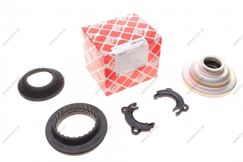 Подушка амортизатора (переднього) +Підшипник Opel Astra H 04-12 UA63 FEBI BILSTEIN 28116 (фото 1)