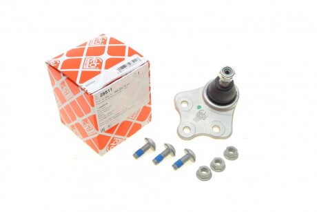 Опора кульова (передня/зверху) MB E-class (W211) 02-11 (к-кт) UA63 FEBI BILSTEIN 28511